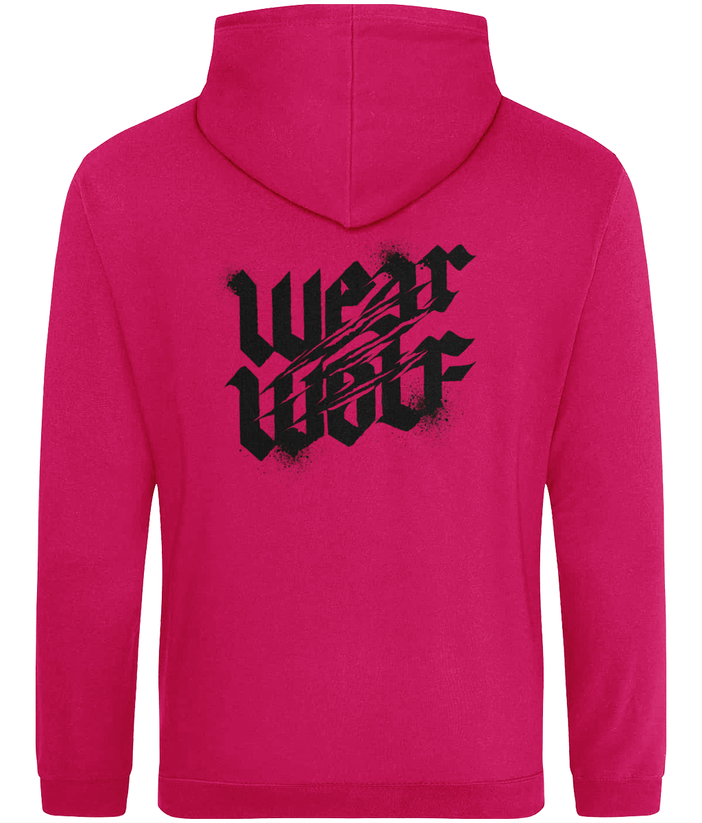 Dropshoulder Regular Fit Hoodie - Black Logo - Nocturnal Range