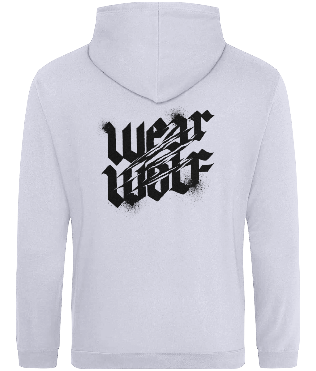 Dropshoulder Regular Fit Hoodie - Black Logo - Nocturnal Range