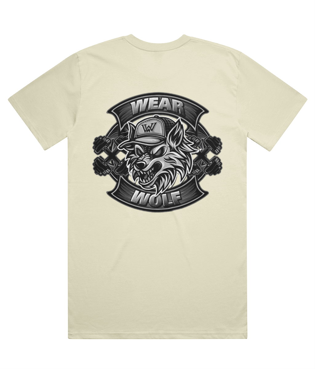 Heavy Premium Oversized Tee - Wolf Range