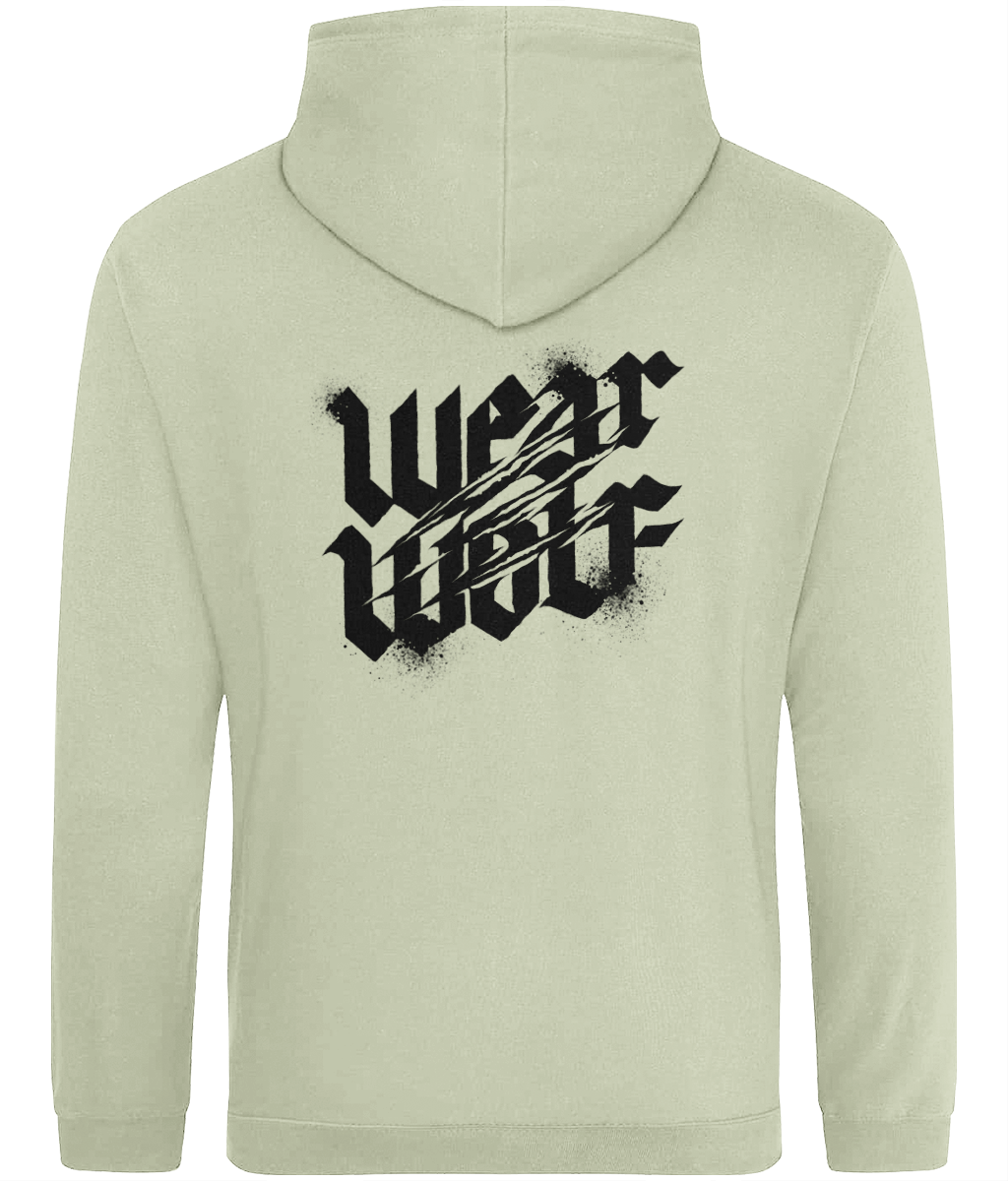 Dropshoulder Regular Fit Hoodie - Black Logo - Nocturnal Range