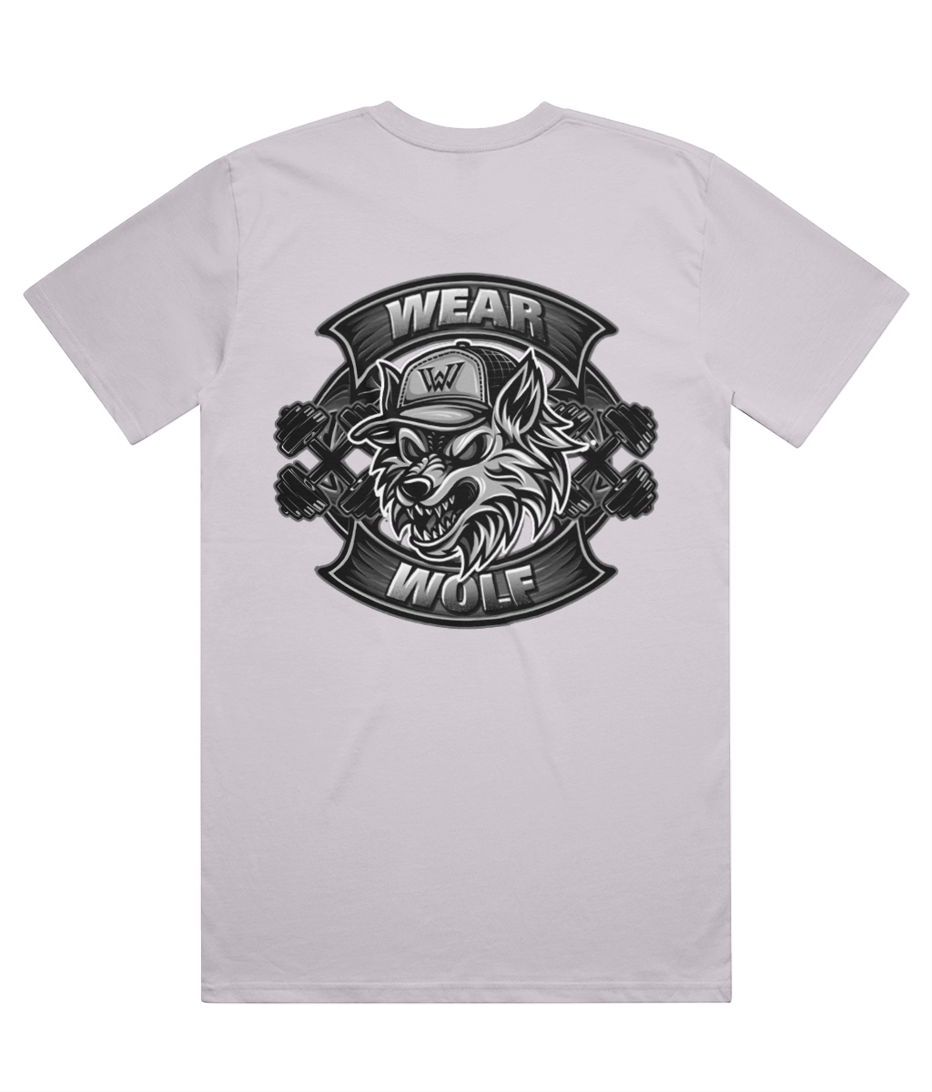 Heavy Premium Oversized Tee - Wolf Range