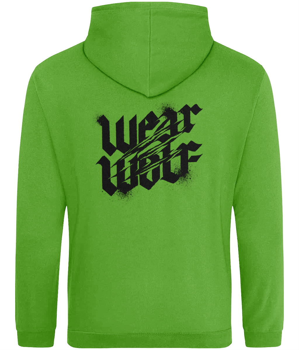 Dropshoulder Regular Fit Hoodie - Black Logo - Nocturnal Range