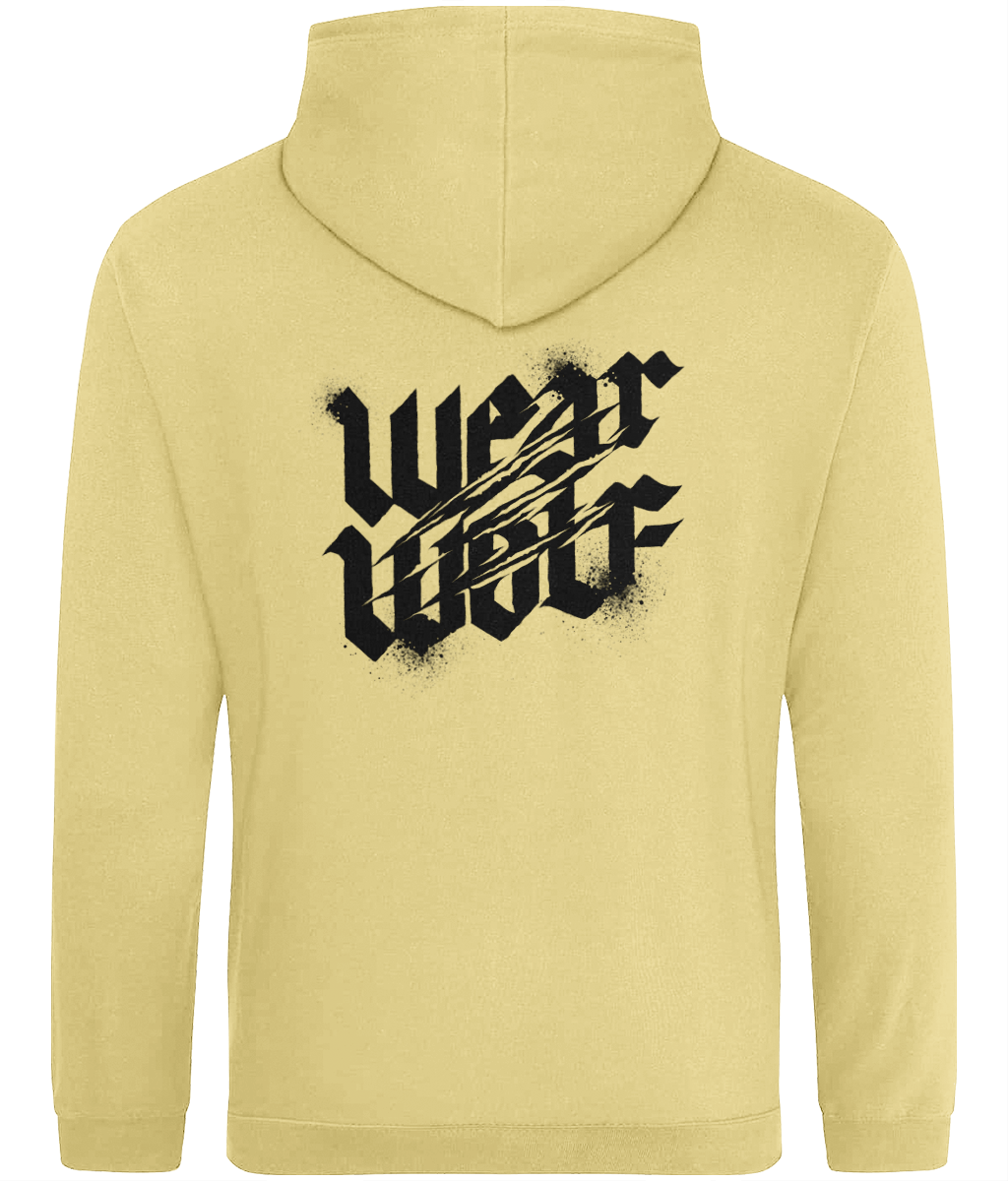 Dropshoulder Regular Fit Hoodie - Black Logo - Nocturnal Range