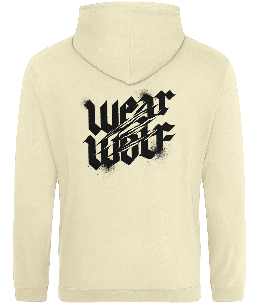 Dropshoulder Regular Fit Hoodie - Black Logo - Nocturnal Range