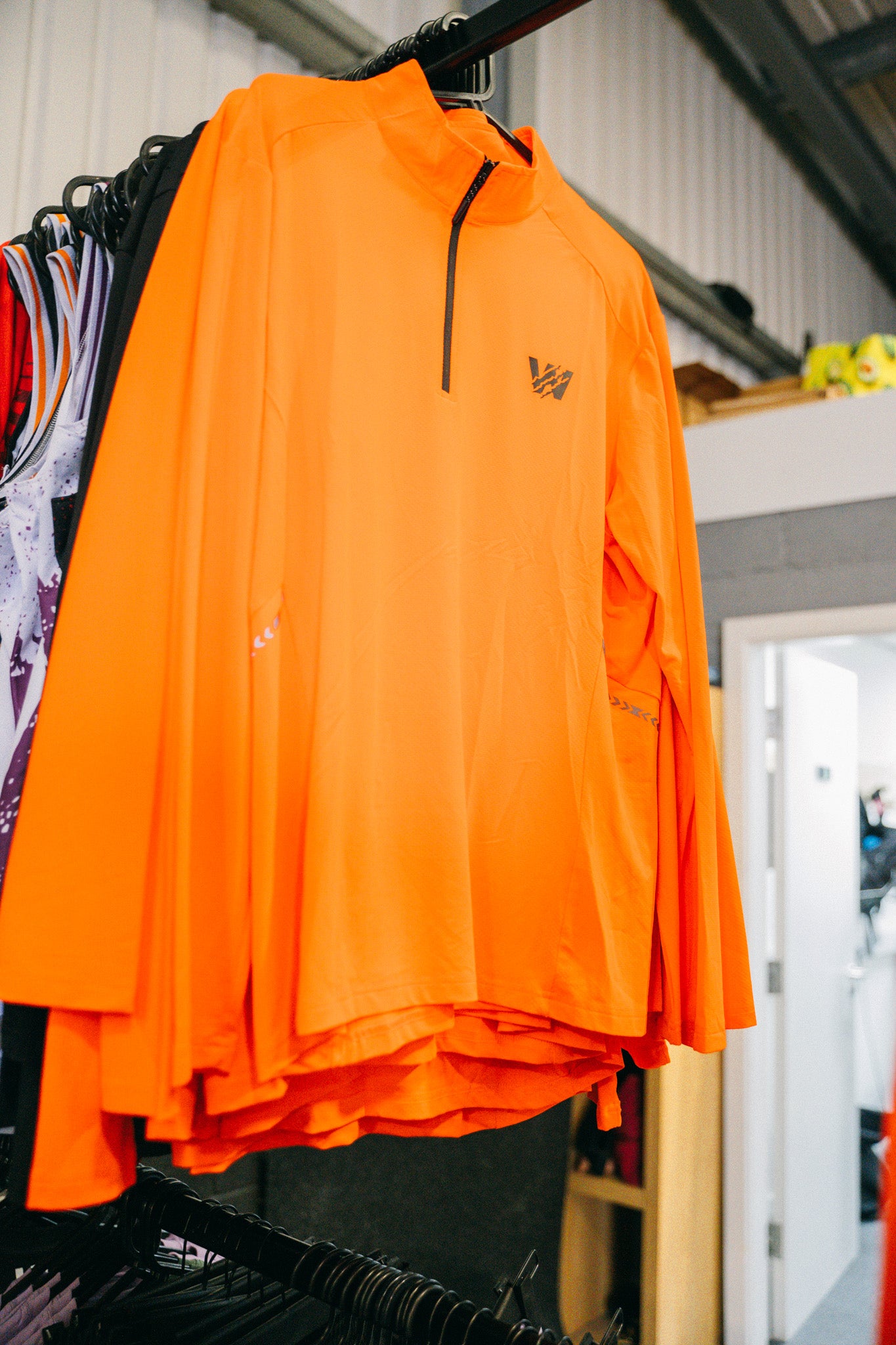 Wearwolf Quarter Zip - Orange