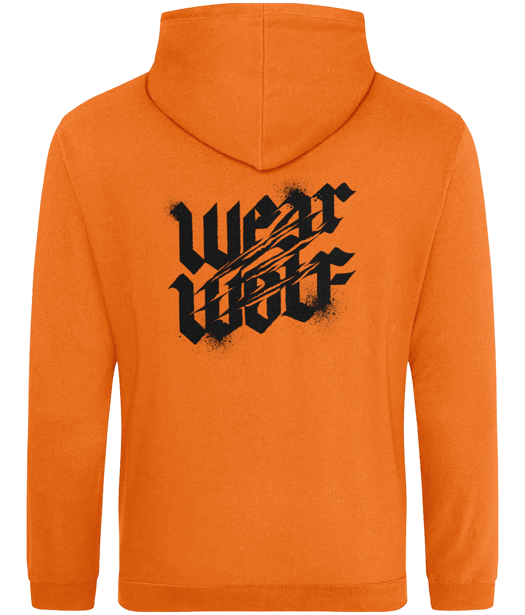 Dropshoulder Regular Fit Hoodie - Black Logo - Nocturnal Range