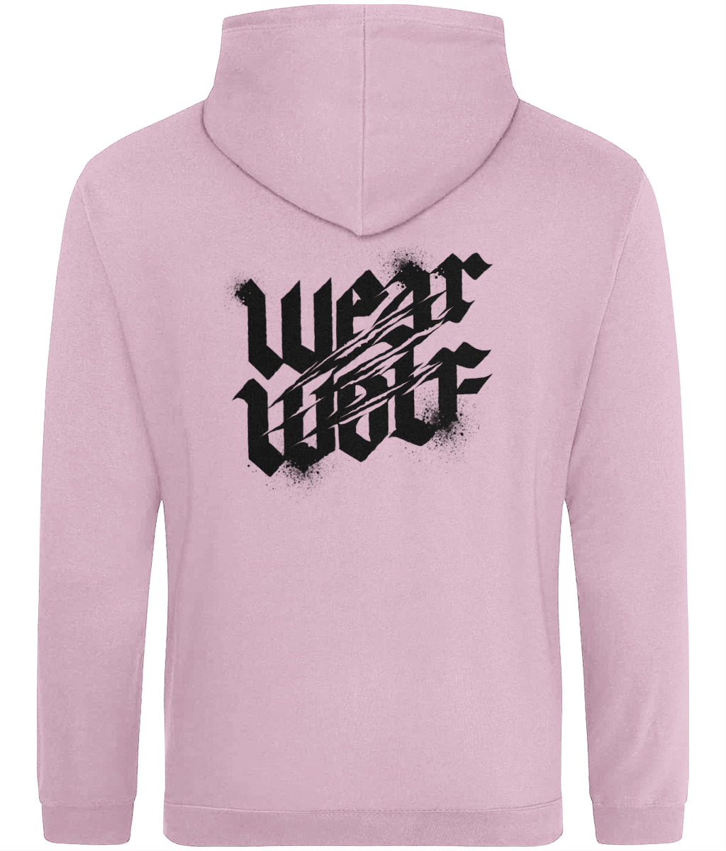 Dropshoulder Regular Fit Hoodie - Black Logo - Nocturnal Range