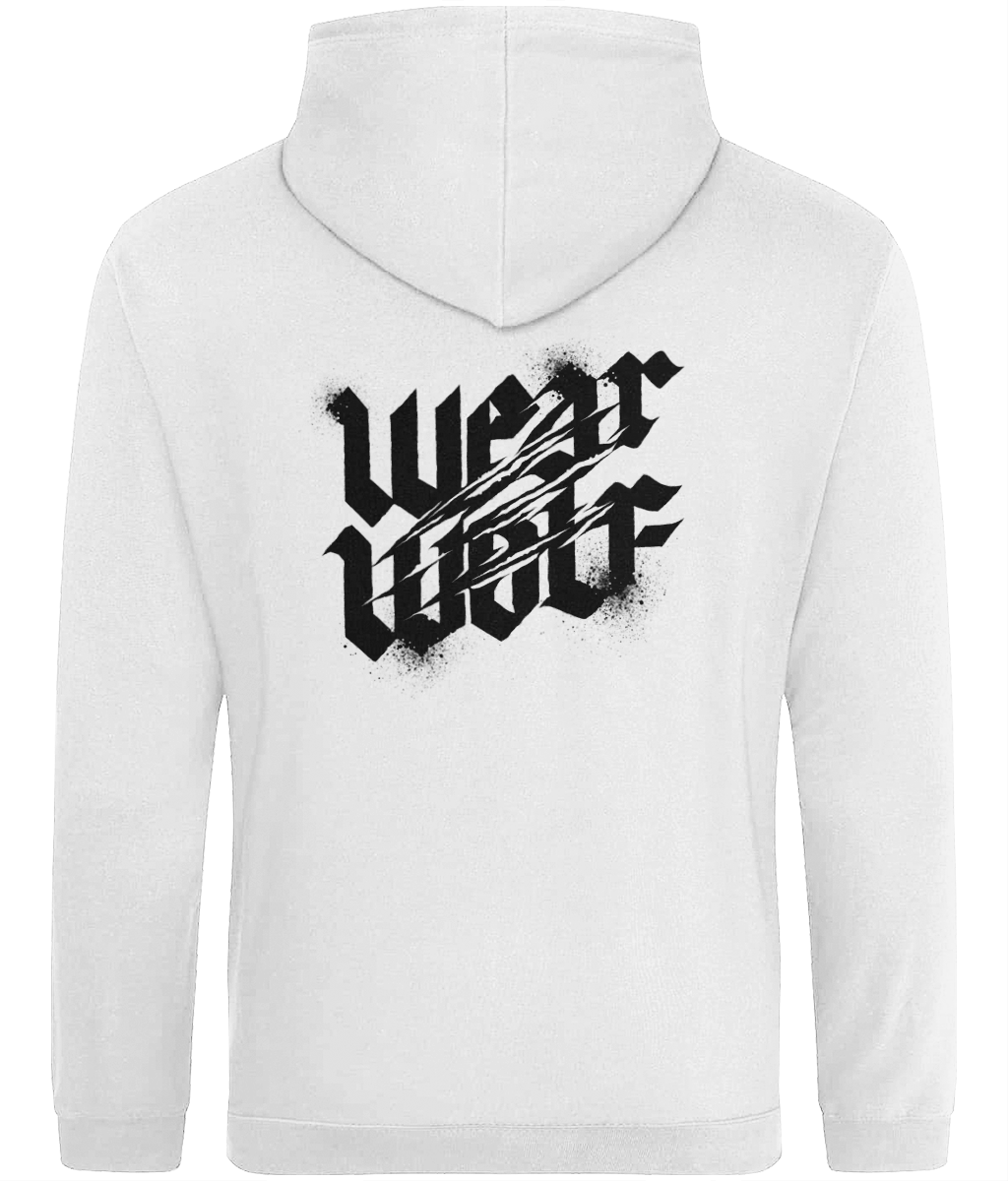 Dropshoulder Regular Fit Hoodie - Black Logo - Nocturnal Range