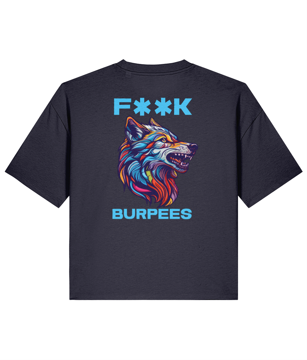 Womens Crop Tee - F**K BURPEES Range