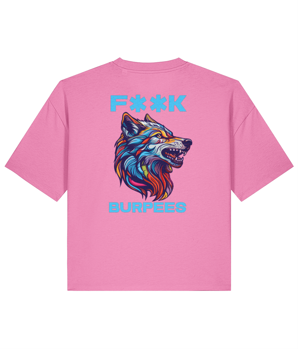 Womens Crop Tee - F**K BURPEES Range