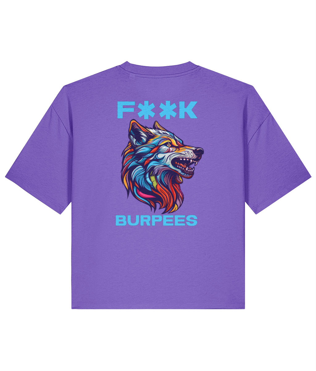 Womens Crop Tee - F**K BURPEES Range