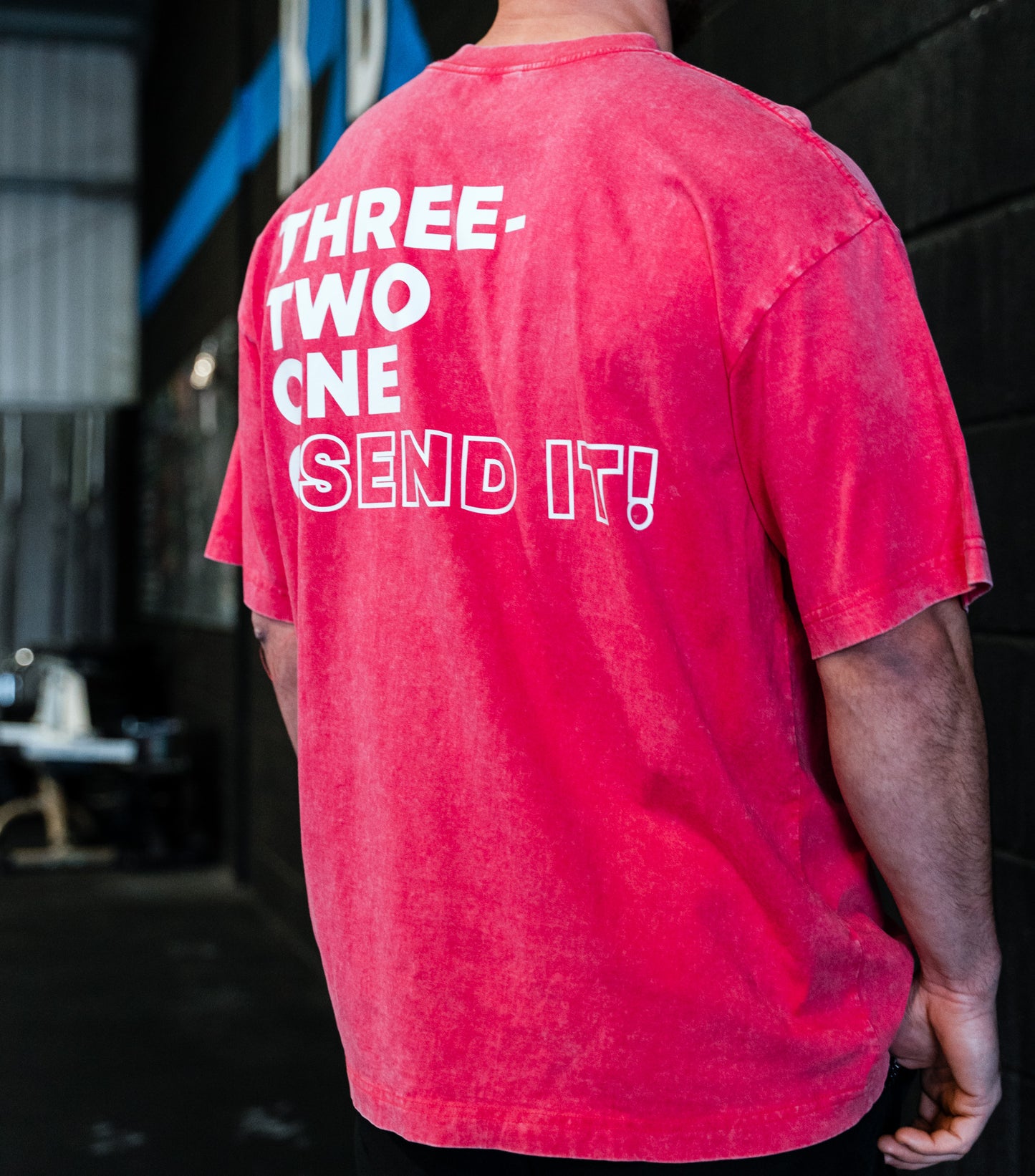 321 Send it Oversize Tee - Pink