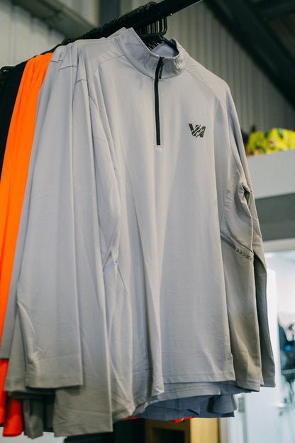 Wearwolf Quarter Zip - Grey